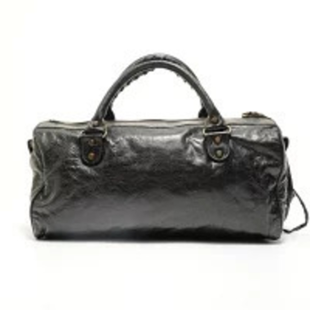 Balenciaga Twiggy Leather Handbag Black